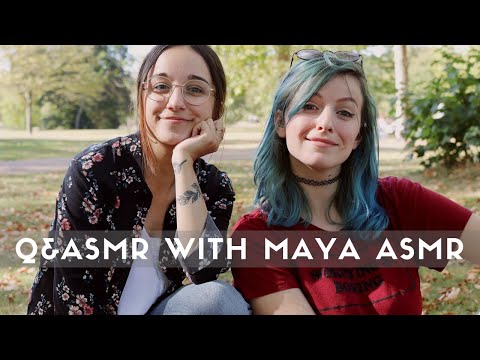 #QnASMR 💤 Questionnaire with Maya ASMR | Nature Sounds🌳☀️Pt. 1