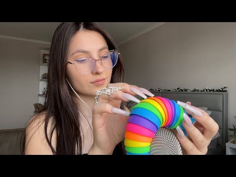Asmr 100 fasst triggers in 1 minutes (❌not for sensitive ear❌)