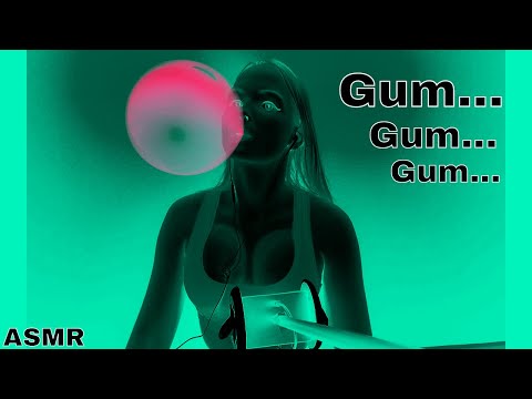 GUM GUM GUM ASMR- Gum chewing, mouth sounds - ULTRA 4k