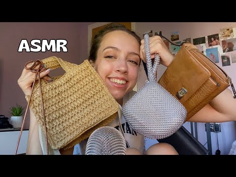 ASMR Bag Collection 🛍✨ (Tapping, Scratching and Talking)