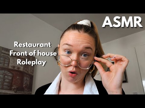 ASMR Sassy, Rude Restaurant front of house Roleplay (Bit of a Karen)