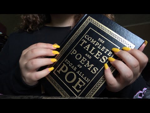 {asmr} fast tapping on books // no talking