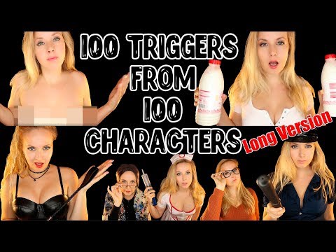 ASMR 100 triggers from 100 characters (Long version)