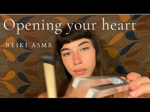 Reiki ASMR ~ Heart Opening Session | Tuning Fork | Crystals | Loving | Connection | Energy Healing