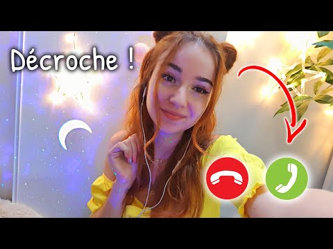 ASMR Français 📞 Ta meilleure amie en FaceTime ! (Roleplay, on fait nos devoirs ensemble)