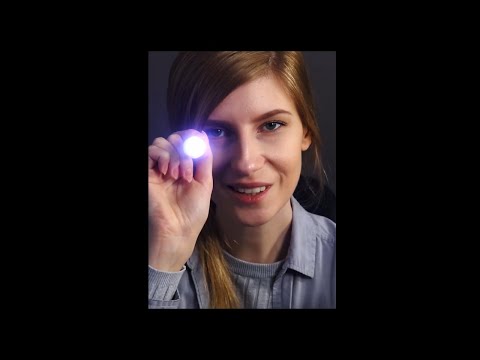 ASMR Eye Exam But Light Trigger Only ❤️