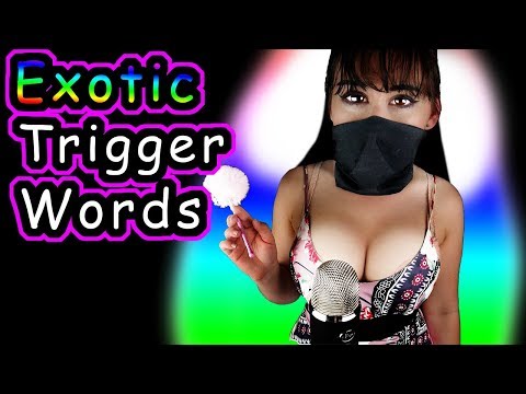 Exotic Language Whispering | Trigger Words In Different Languages ASMR