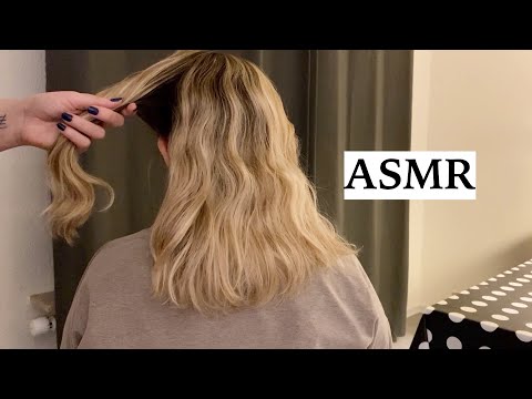 ASMR heavenly hair play & brushing sounds for instant sleep and relaxation (no talking)