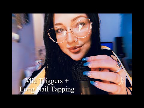 ASMR | Mic Triggers + Tapping (Up-Close Sounds) Fast and Aggressive