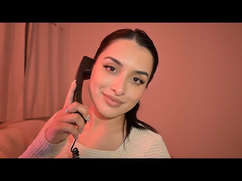 ASMR | the sweetest receptionist checks you in (personal attn & typing)