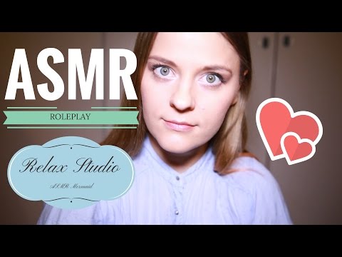 ASMR Relax studio Roleplay | soft spoken, personal attention, face brushing, hand movements