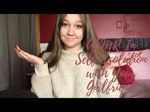 [ASMR] Girlfriend & You Are Stuck in Isolation Together (eating, kisses, comfort)