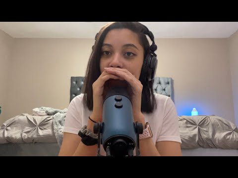 Very Sensitive Cupped Whispers w/ Mouth Sounds - ASMR