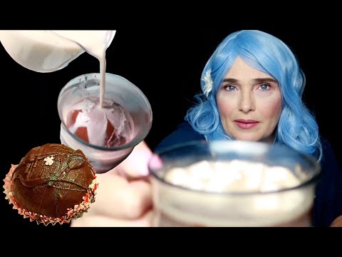 ASMR: Hot Chocolate/Cocoa Bomb - Whispering the Word Chocolate in 10 languages!! (Ear to Ear)