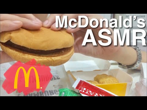 McDonald’s (Burger,Nuggets) 🍔 | **ASMR Eating Sound** | Mukbang 먹방 | MYNTP ASMR