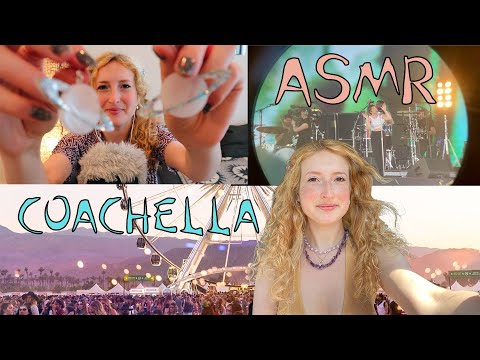 [ASMR] All About Coachella: What's in my Bag, Makeup, Outfits, Etc! *Whispered*