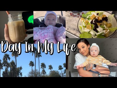Day In My Life | With a 6 Month Old Baby, What I Eat, Productive Day