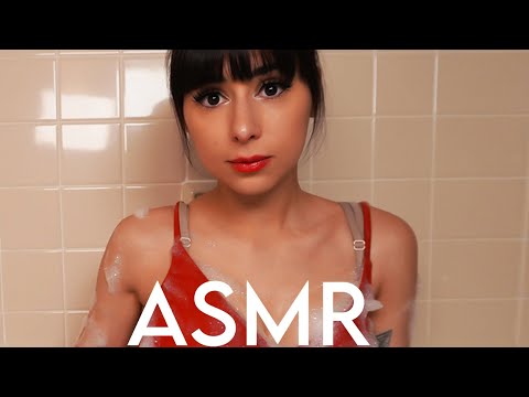 ASMR GETTING YOU READY FOR A FIRST DATE 🧼 (asmr for sleep, for men, personal attention)