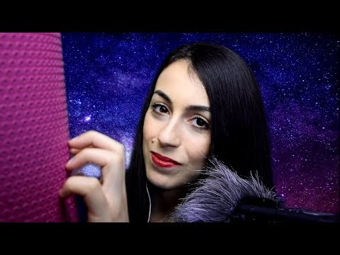 ASMR ITA / 🌈 Whispering + Tapping and Scratching Spectacular 💎