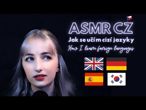 ASMR CZ│Jak jsem se naučila anglicky (a další cizí jazyky)