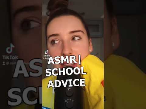 ASMR Whispered Back to School Advice | #shorts