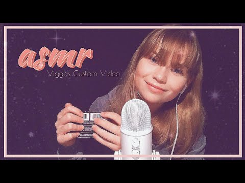 ASMR | Viggos Custom Video! (Mic Scratching, Mouth Sounds, Tapping)