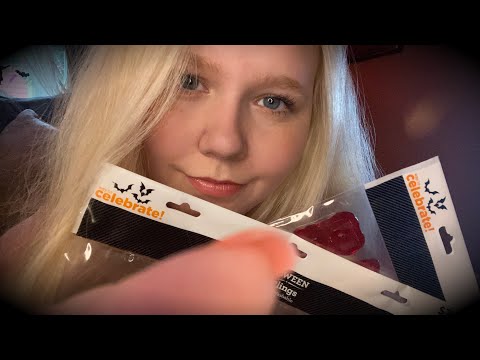 ASMR- putting jelly stickers on your face •face touching •personal attention •upclose •crinkles