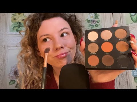 ASMR Doing My Everyday Makeup (chatting with you) 💖
