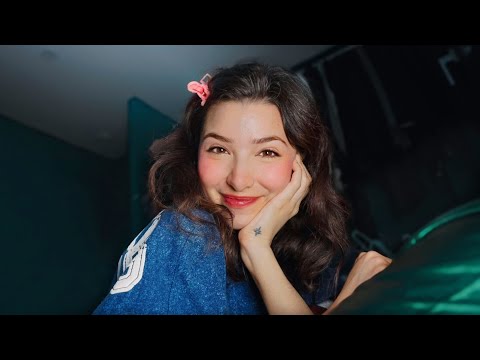 ASMR Staying with You as You Fall Asleep 💚 (+Face brushing)
