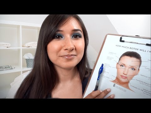 Giving You Botox Injections | Roleplay ASMR [Whispered, Face Touching, Latex Gloves, Massage]