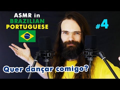 My fourth ASMR video in Brazilian Portuguese (Sussurros, Português, Para Relaxar, a few triggers)