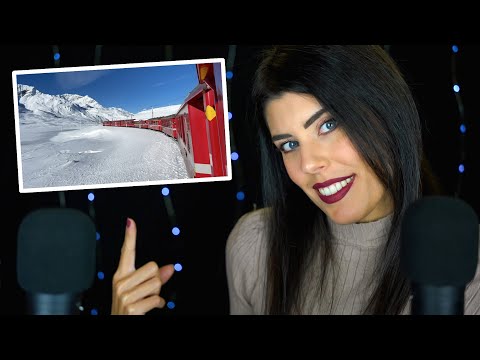 ASMR 🚂 VI PORTO sul TRENINO ROSSO del BERNINA (Whispering + Train Sound...)