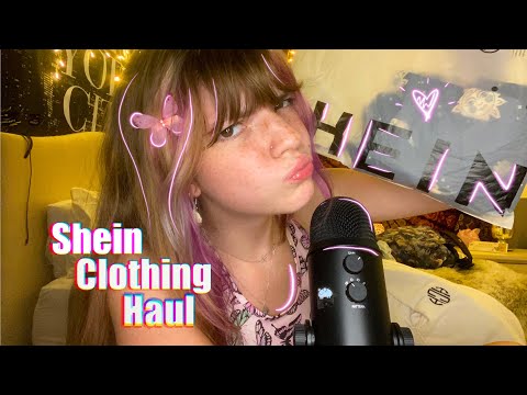 ASMR | Shein Clothing Haul ✨