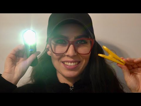 [ASMR] 👀 Relaxing Eye Exam with Light Triggers 💡
