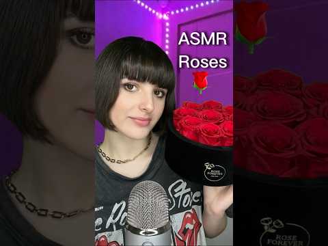 ASMR Magic Roses😍🌹 with Rose Forever #asmr #shorts #tapping #rose