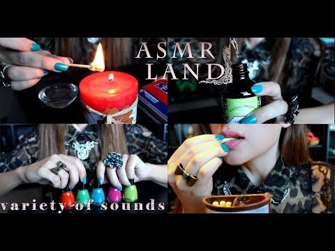 ASMR  variety of sounds