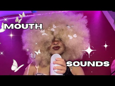 Mouth Sounds & Visual Personal Attention, Lights, Random Chaotic ASMR Fast Aggressive Unpredictable