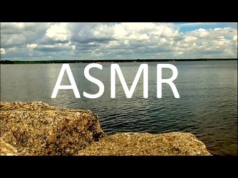ASMR - Relax at the lake. Ear to ear whispers and breath in the microphone. SLEEP
