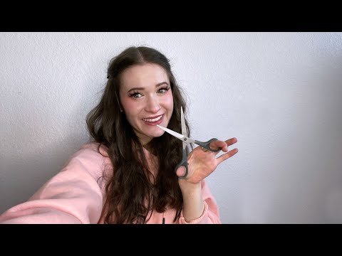 Relaxing haircut ASMR & showering you with praise