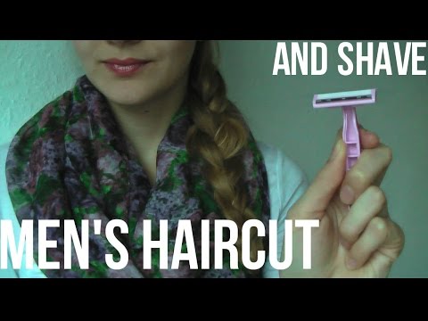 ASMR ♥ Men's Haircut & Shave ✄ ✄