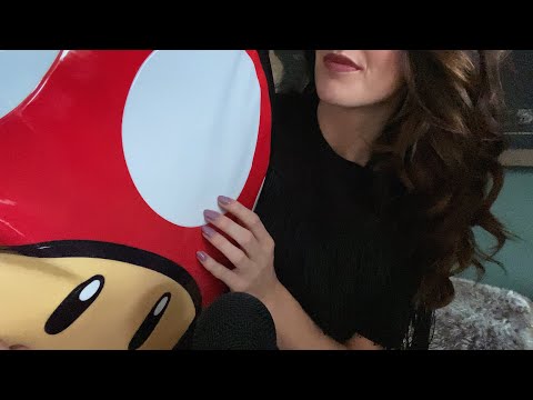 ASMR with just a huge Toad bag - Fast Tapping - No Talking