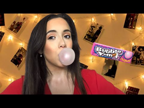 ☆ ASMR ☆ GUM CHEWING, BUBBLE BlOWING + ANNOUNCEMENT