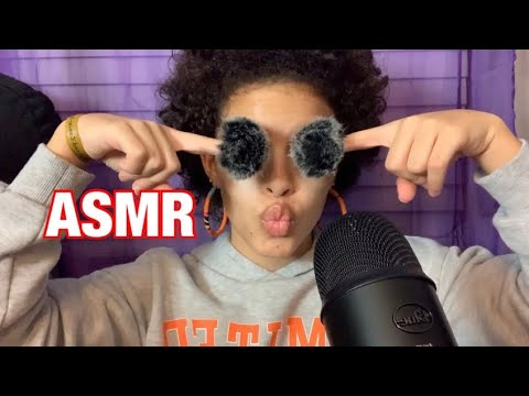 ASMR| Tingly Tongue clicking and Face Brushing