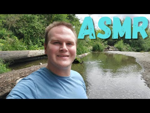 ASMR - Relax With Me in Nature - Lo-Fi, Nature Sounds, Soft Spoken, Tapping, Water Sounds,