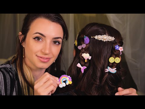 ASMR | Relax with Ben and Me & Do His Hair :)