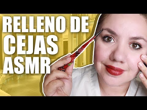 ASMR Español: Te Relleno tus Cejas con Henna RoIePIay / Murmullo Latino