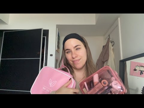 ASMR Best Friend Does Your Makeup and Hair for A Date | Hair Straightening, Makeup Application