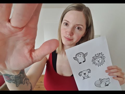 ASMR tingly Patreon Introduction - hand sounds, tongue clicking, whispering, personal attention
