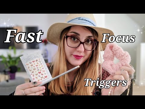 Lofi ASMR ~  Fast Focus Triggers & Lying to You Trigger with your Names