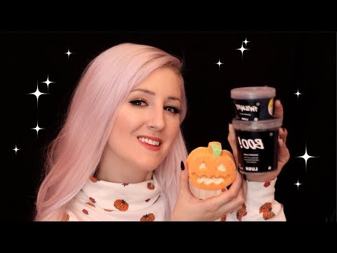 The Spookiest Bath Goodies 🎃 (ASMR soft spoken + whispering, tapping)